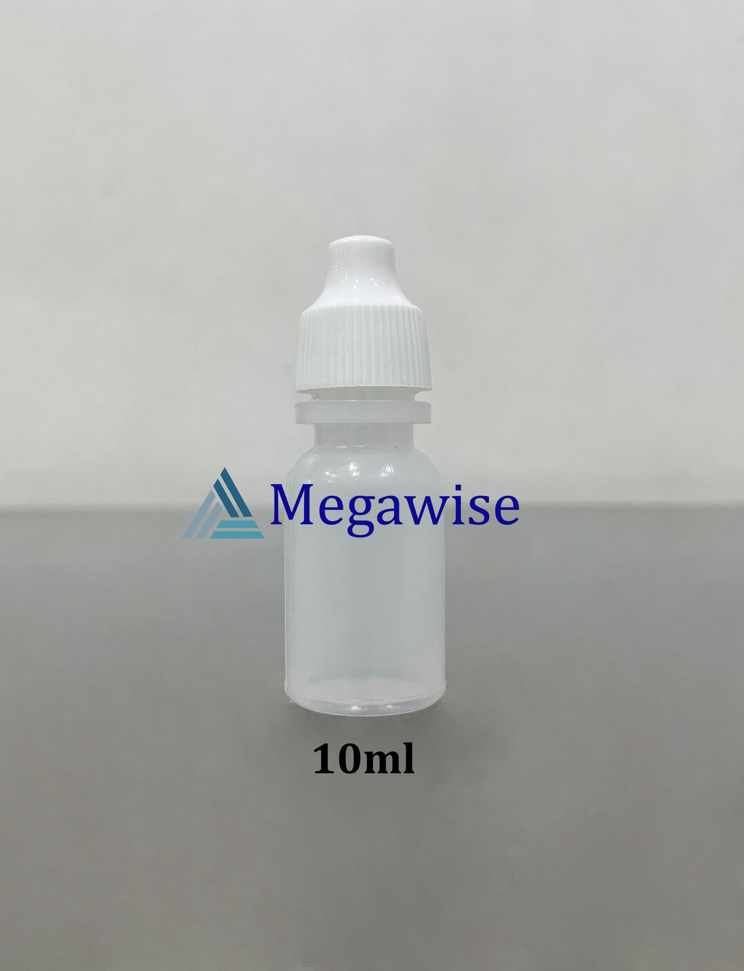 Eye Dropper Clear/White Plastic Squeeze Bottle (LDPE)