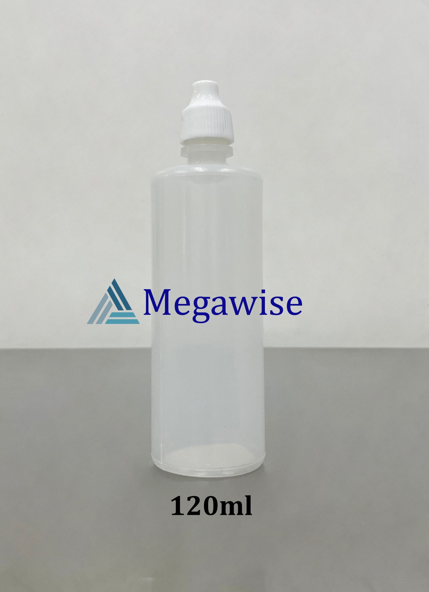 Eye Dropper Clear/White Plastic Squeeze Bottle (LDPE)