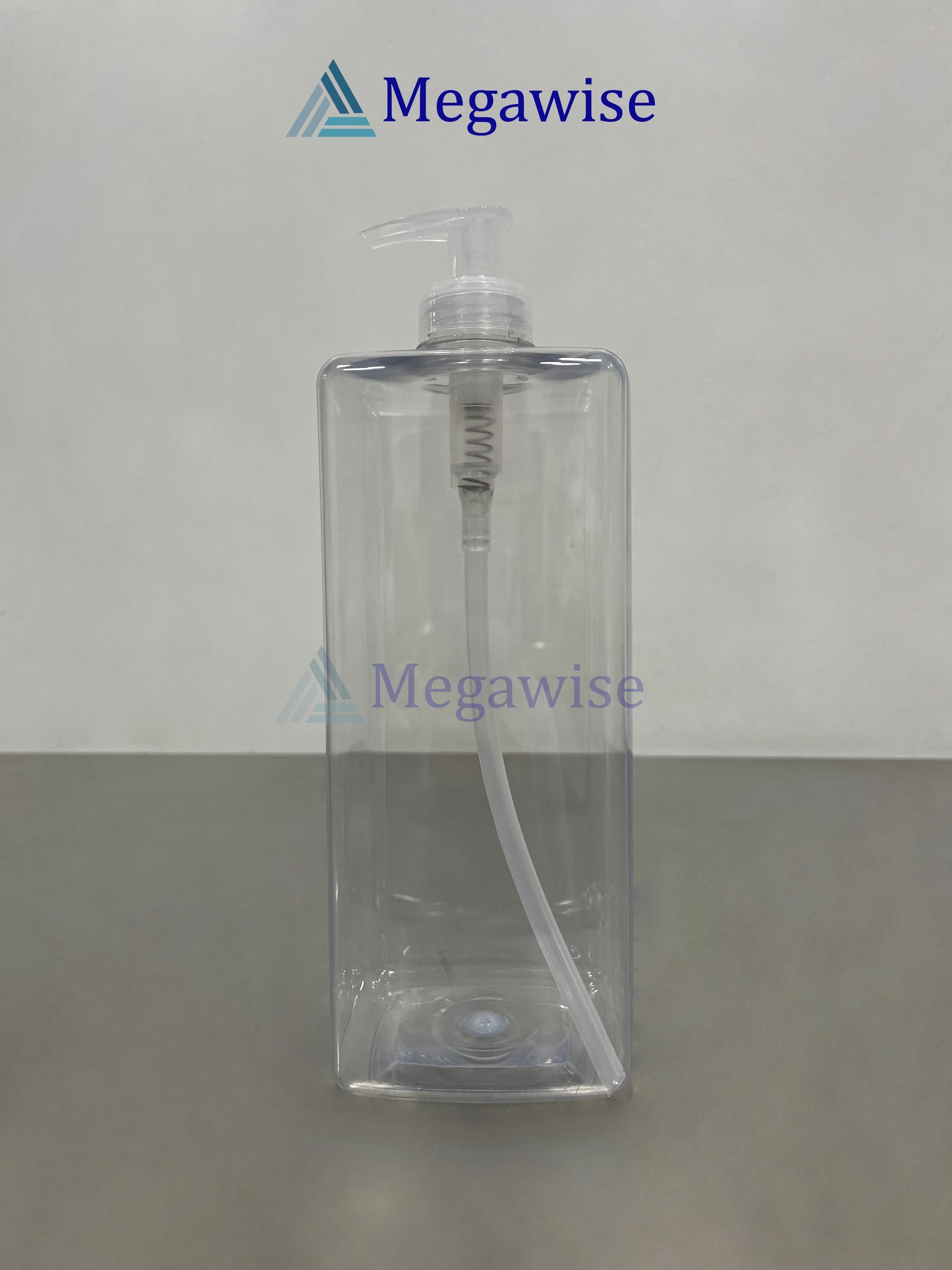 1 Liter Square Clear Pump (Hotel Grade Quality)