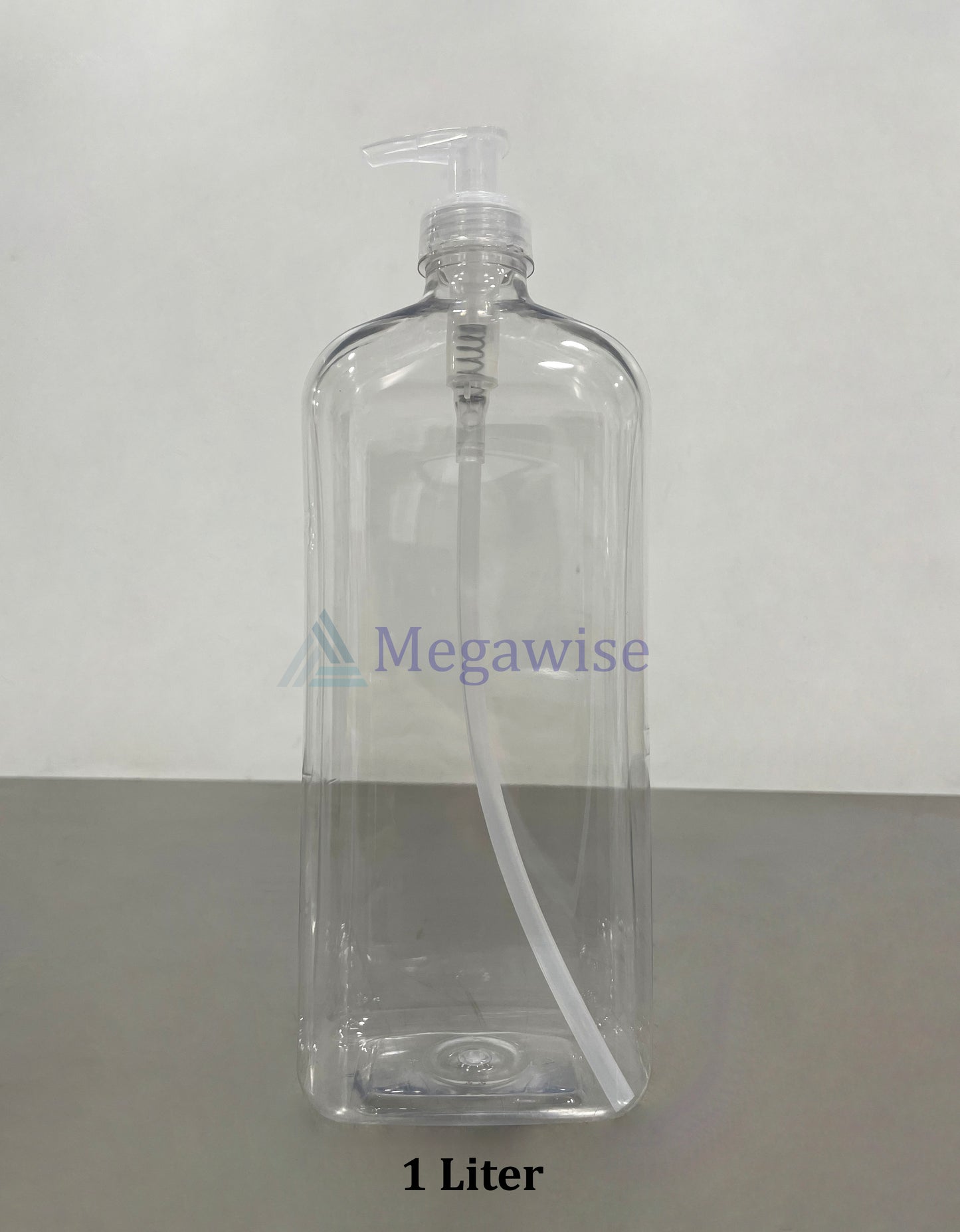 Clear Curved Pump T01 (High Quality PET Plastic)