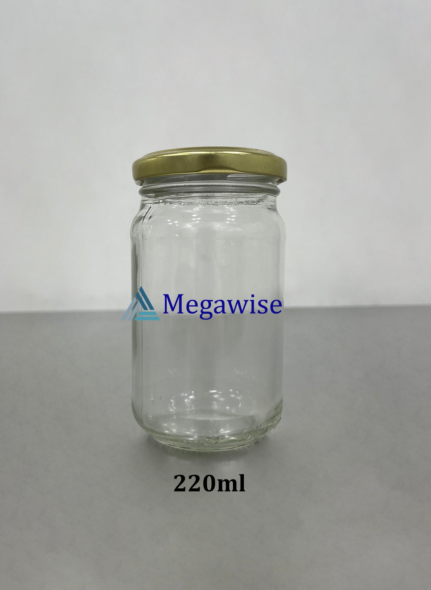 Glass Jars with Gold Cap (Food Grade, High Quality)