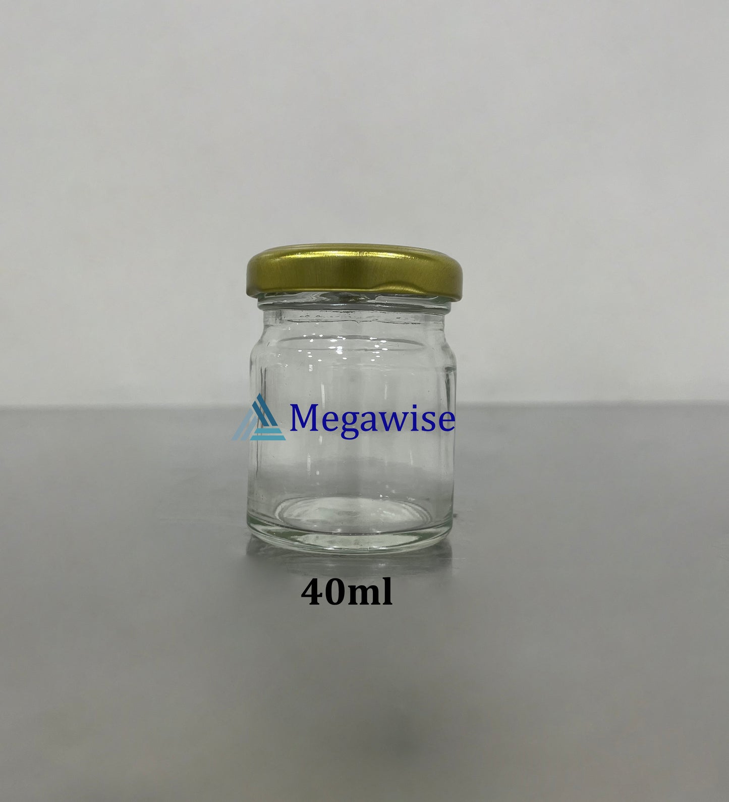Glass Jars with Gold Cap (Food Grade, High Quality)