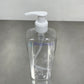 500ml Diamond Plastic Clear with White Hand Pump