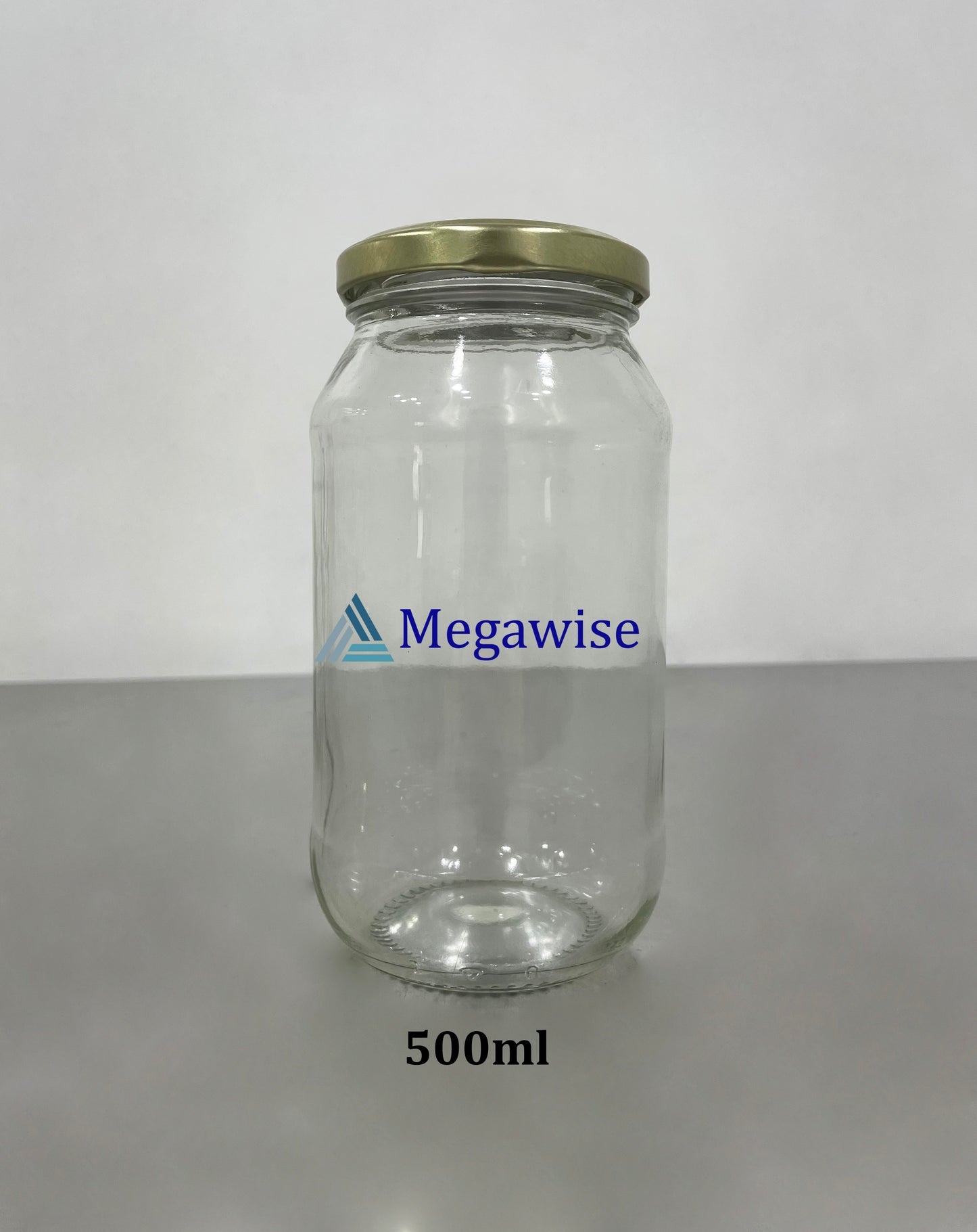 Glass Jars with Gold Cap (Food Grade, High Quality)