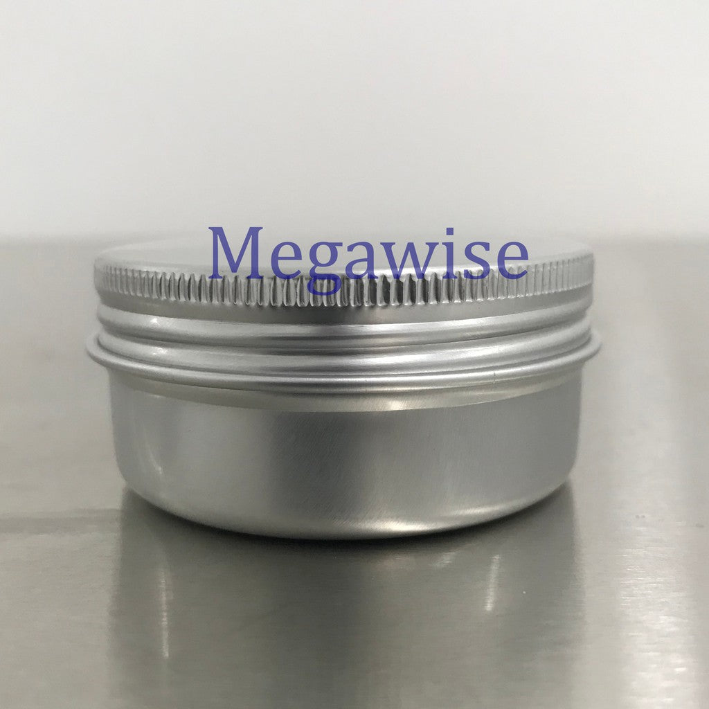 50g Silver Aluminum Tin Can