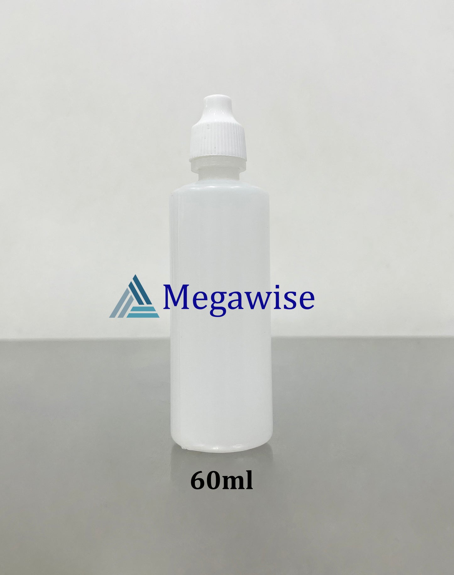 Eye Dropper Clear/White Plastic Squeeze Bottle (LDPE)