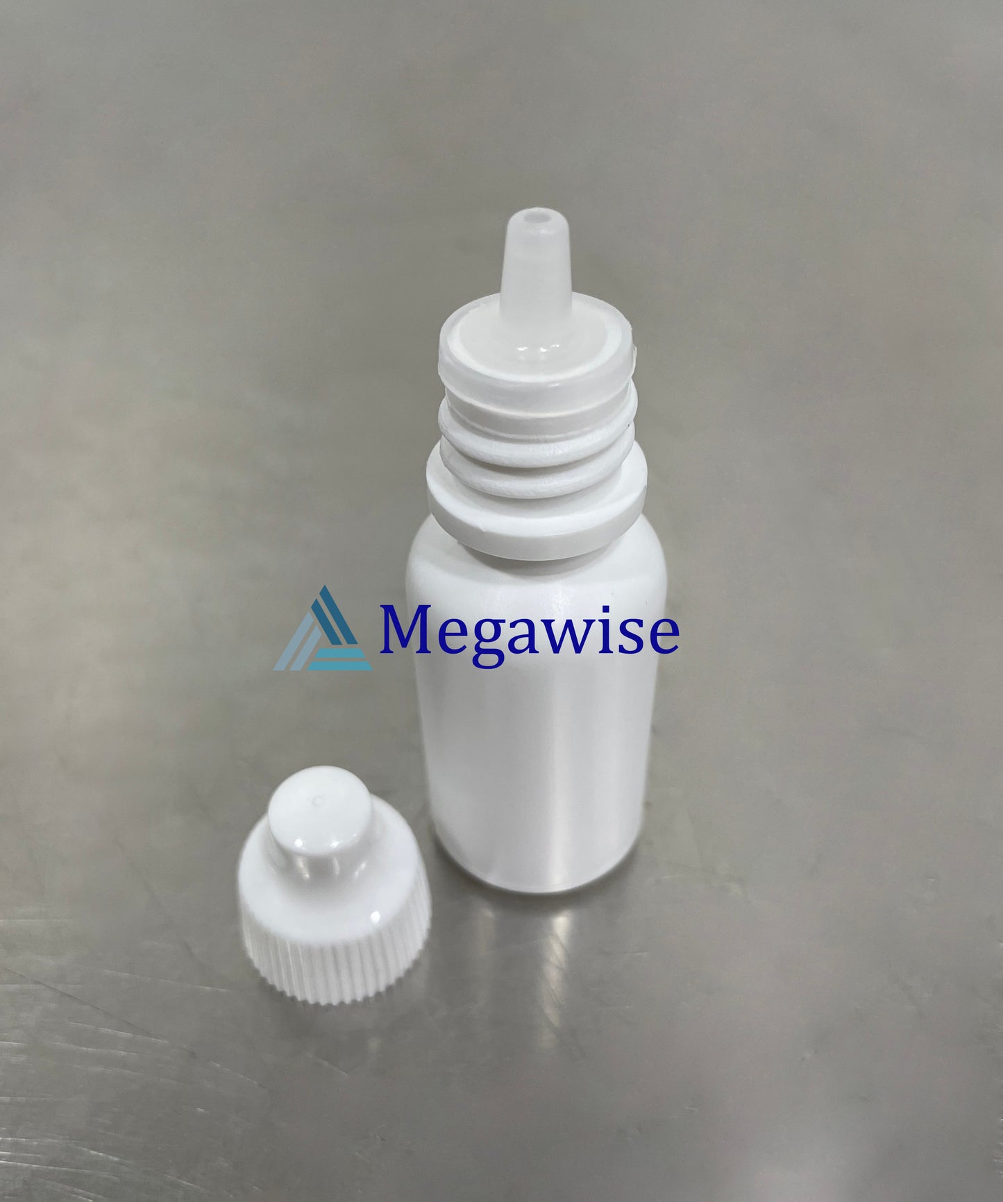 Eye Dropper Clear/White Plastic Squeeze Bottle (LDPE)