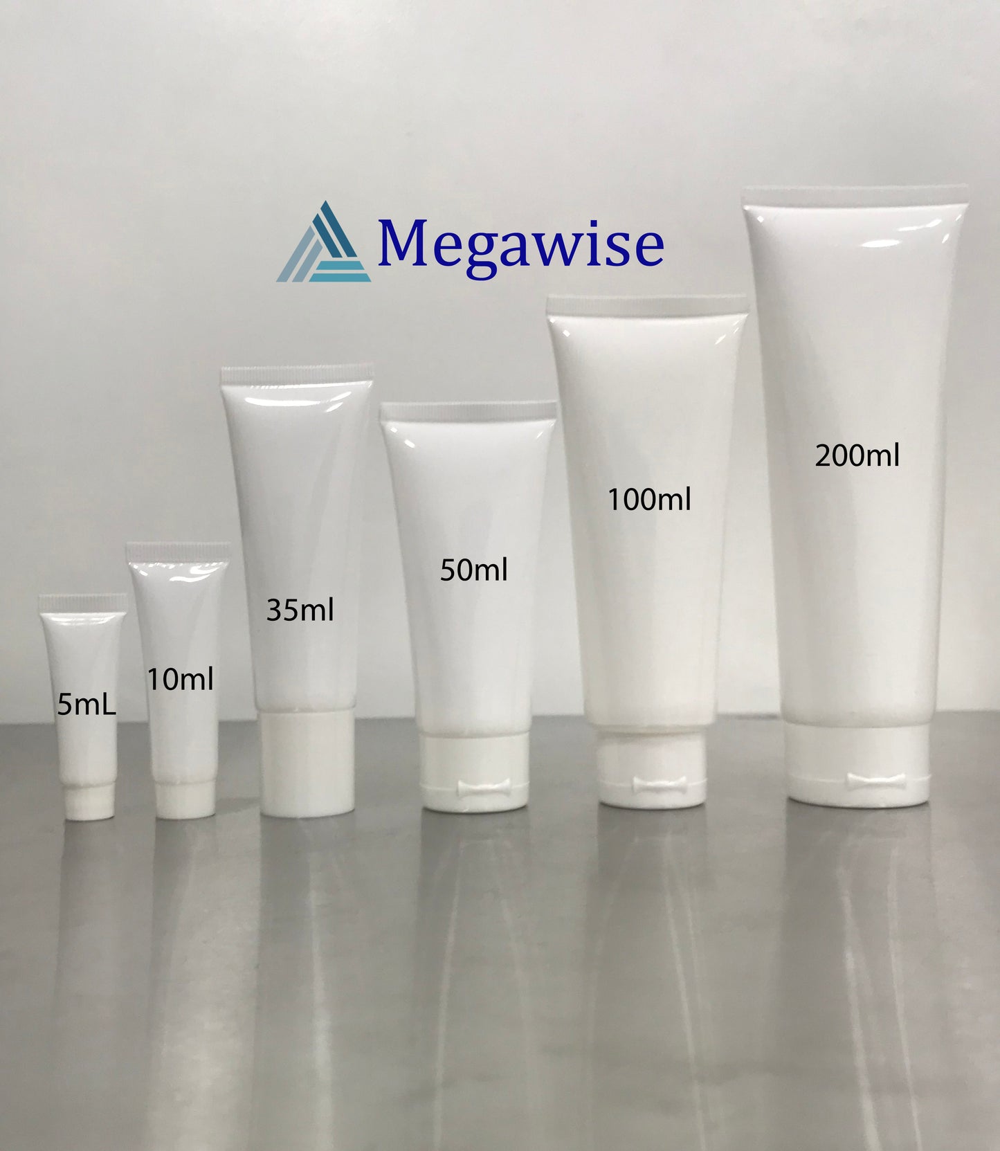 White Tube Squeeze Bottle