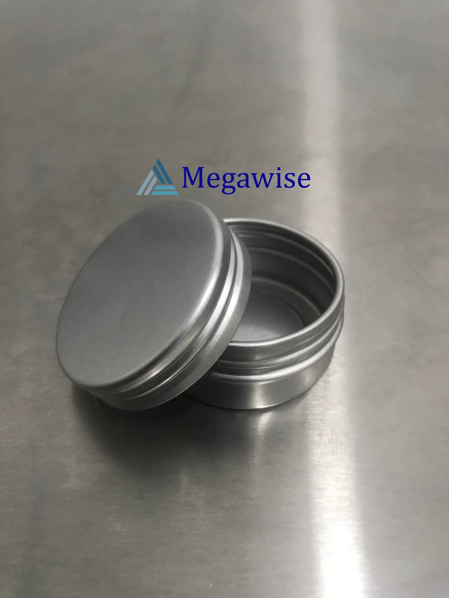 10g Silver Aluminum Tin Can