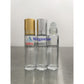 10ml Roll-On Bottles with Silver/Gold Cap