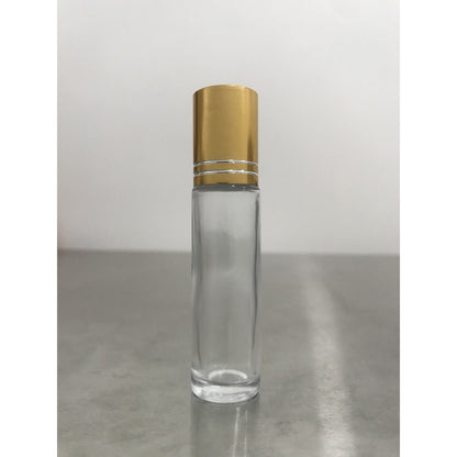 10ml Roll-On Bottles with Silver/Gold Cap