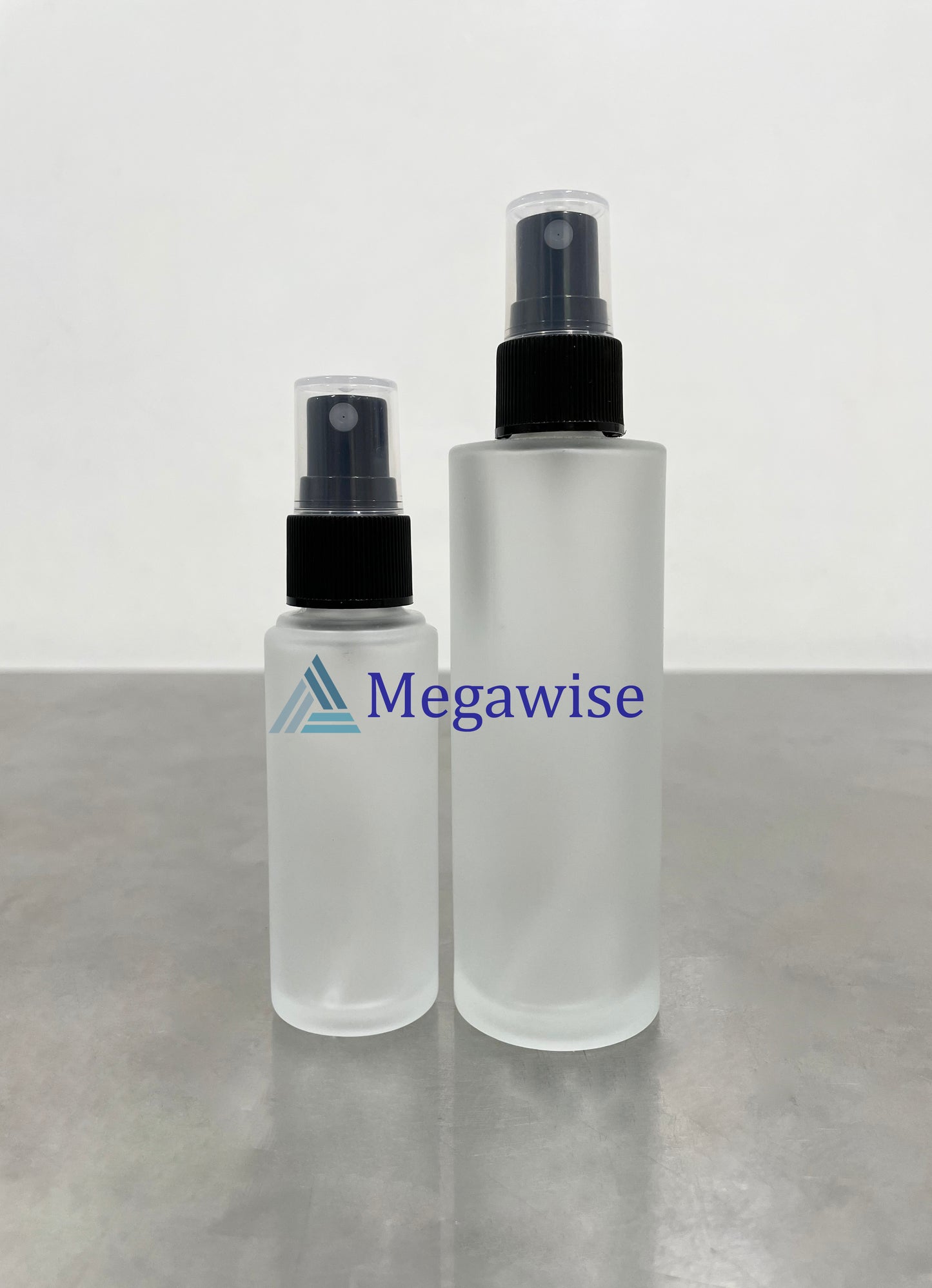 Frosted Round Glass Spray Bottles 85ml and 35ml (For Perfume Making ...