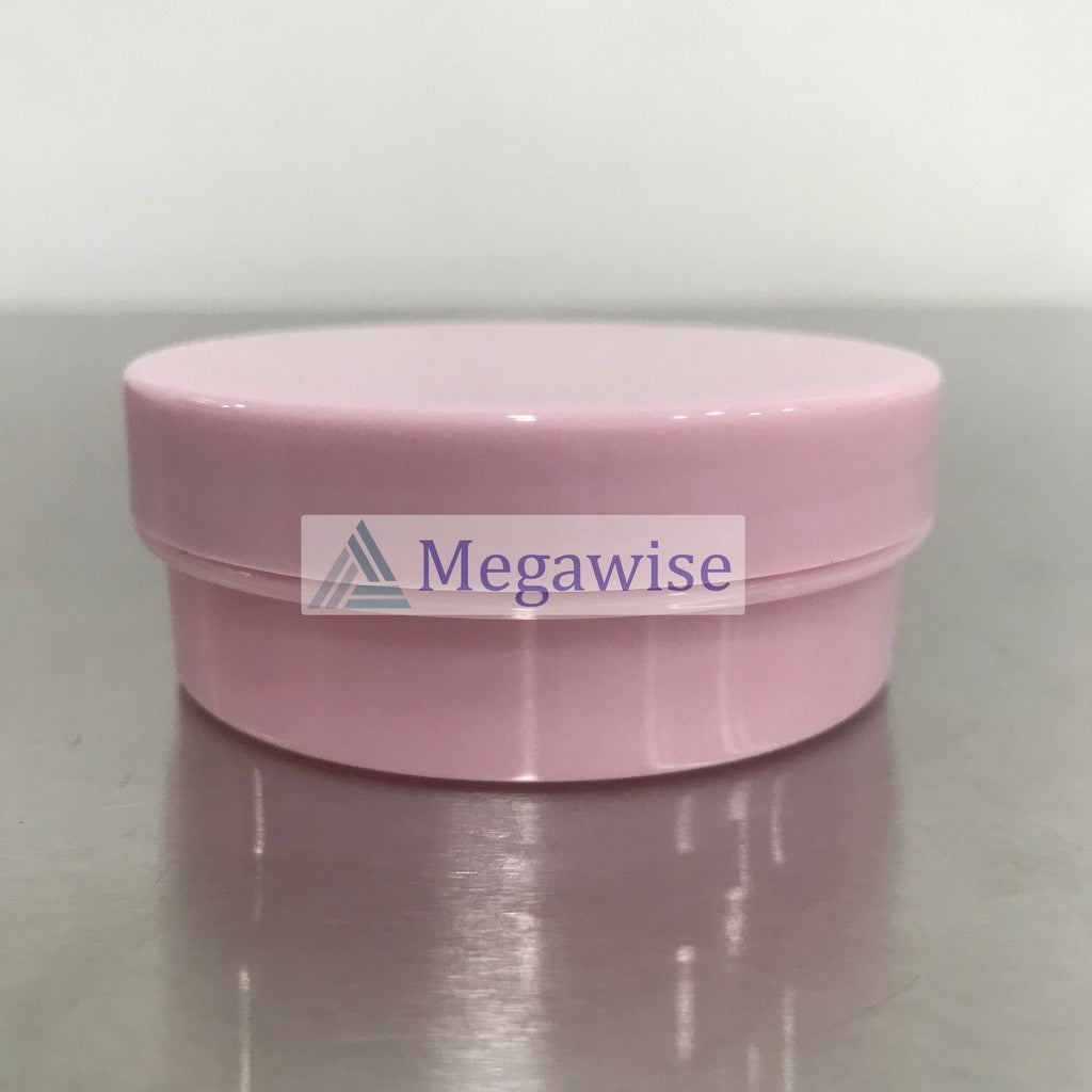 50g/100g Plastic Black/White/Clear/Pink Tub Packaging