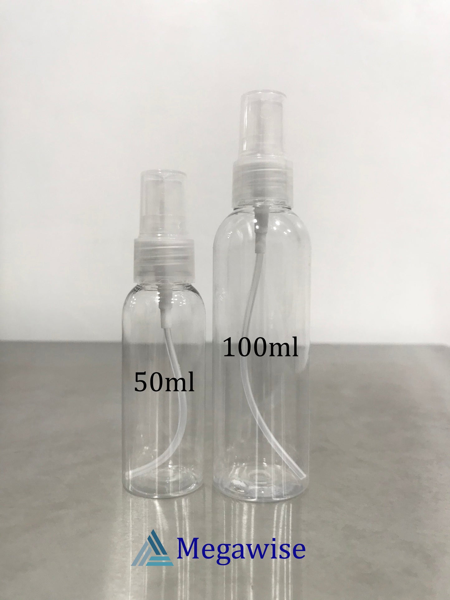 Clear Spray Plastic Bottle (PET)