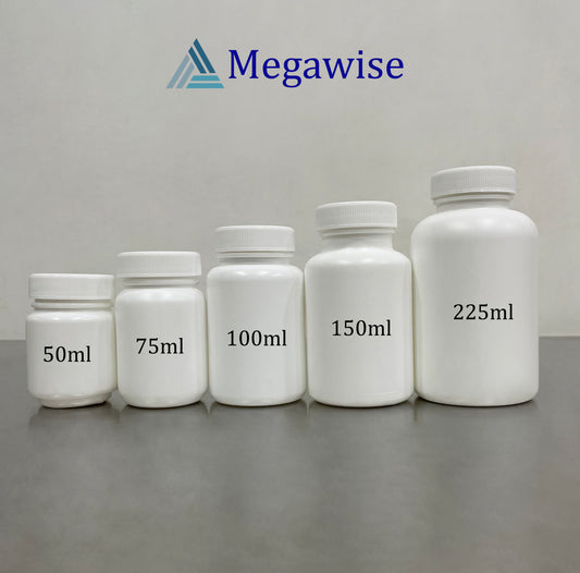Medicine Plastic Jars (HDPE)